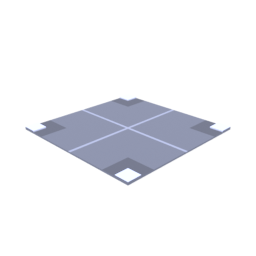 Road Crossroad Line